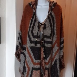 Marc New York Andrew Marc hooded shrug.